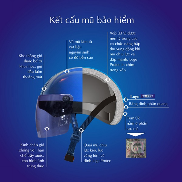 kính mũ bảo hiểm chống lóa